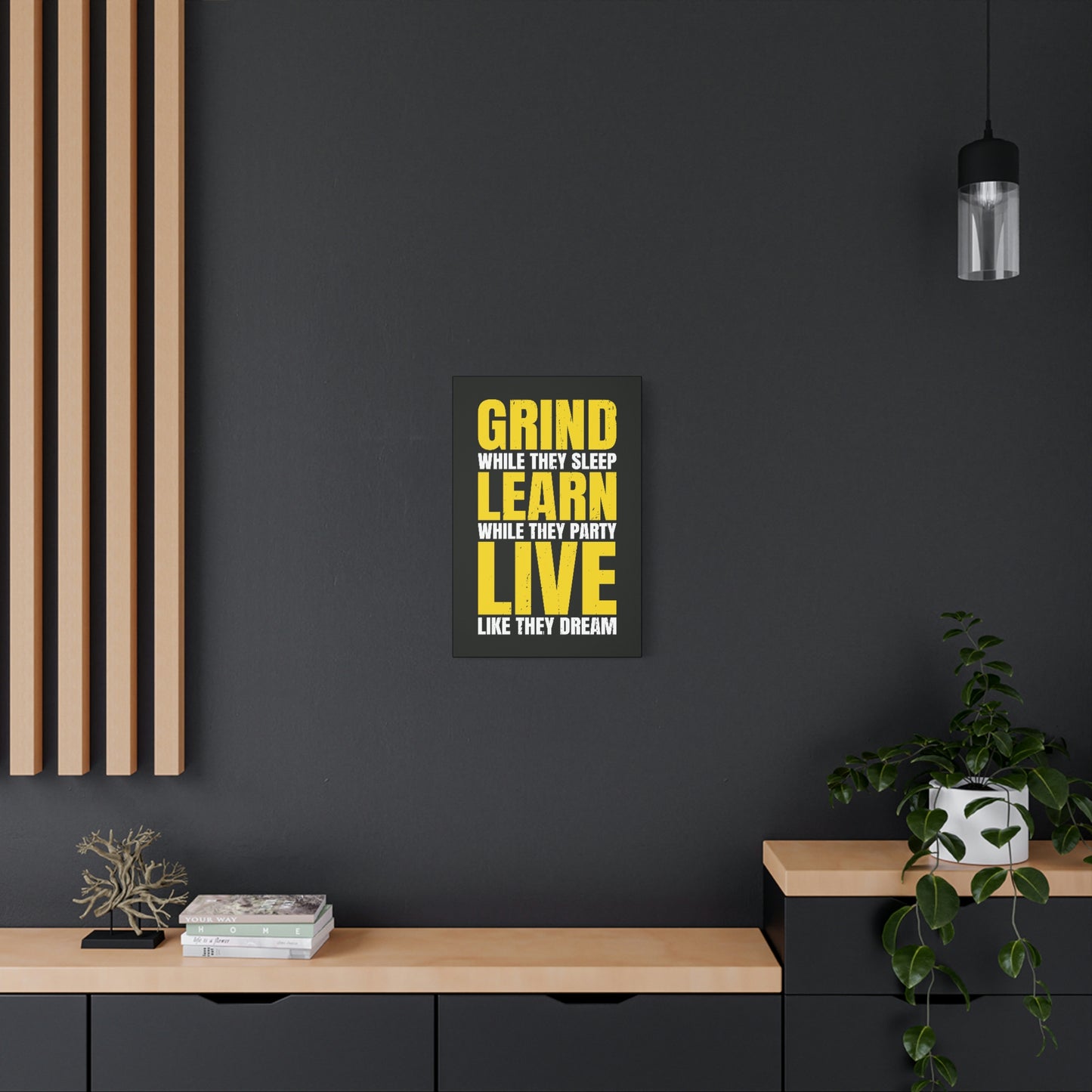 Live Like They Dream | Canvas | Hustle House Prints