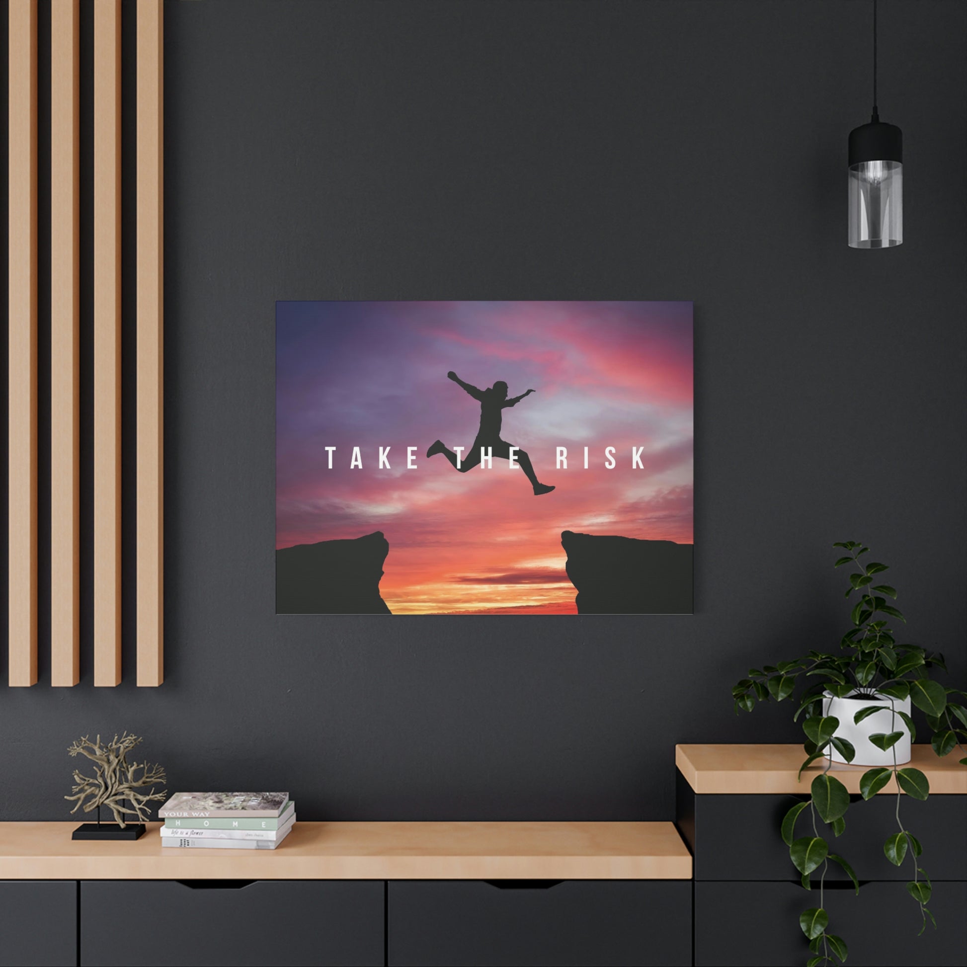 Take The Risk | Canvas | Hustle House Prints