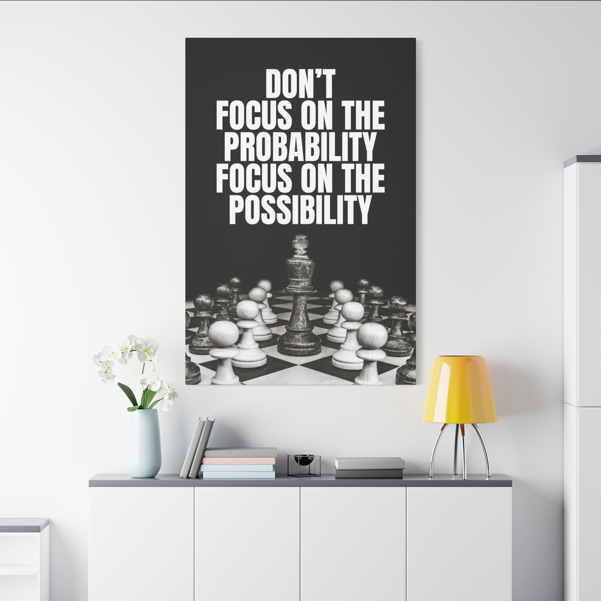 Focus On The Possibility | Canvas | Hustle House Prints
