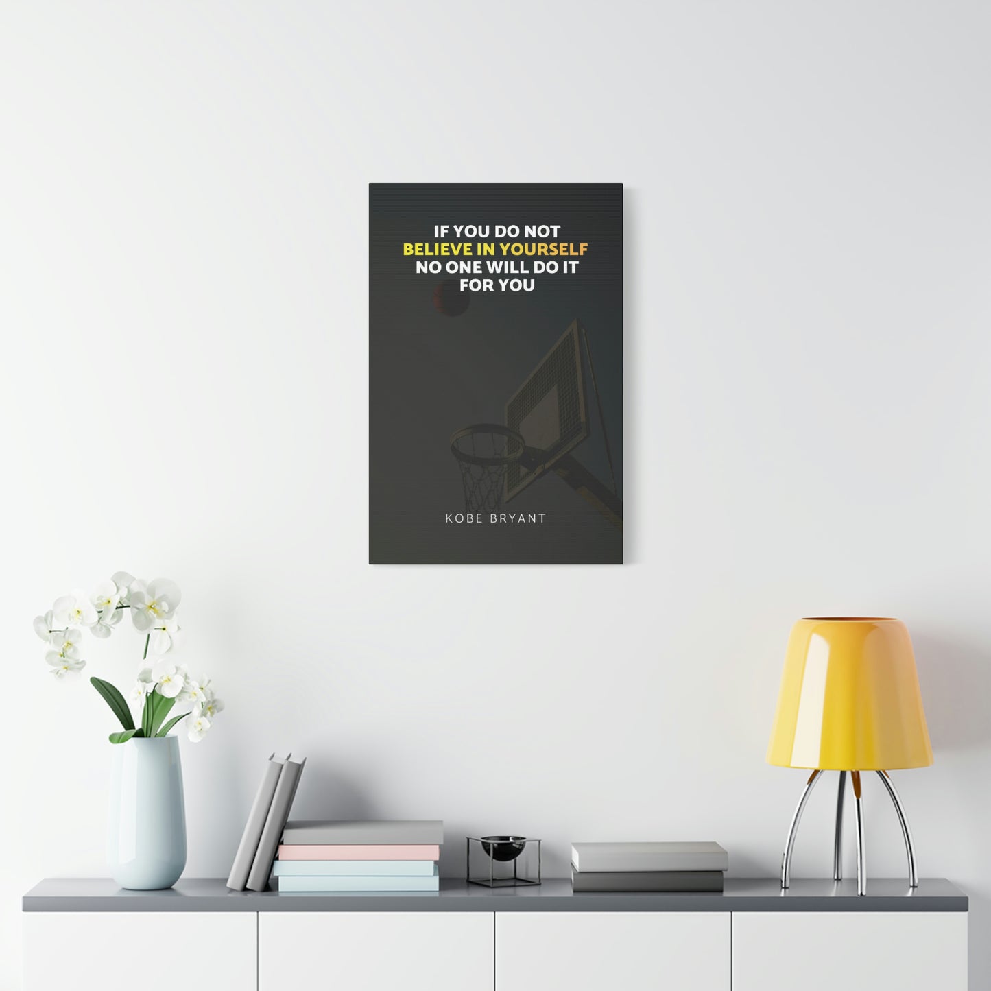 Believe In Yourself | Canvas | Hustle House Prints