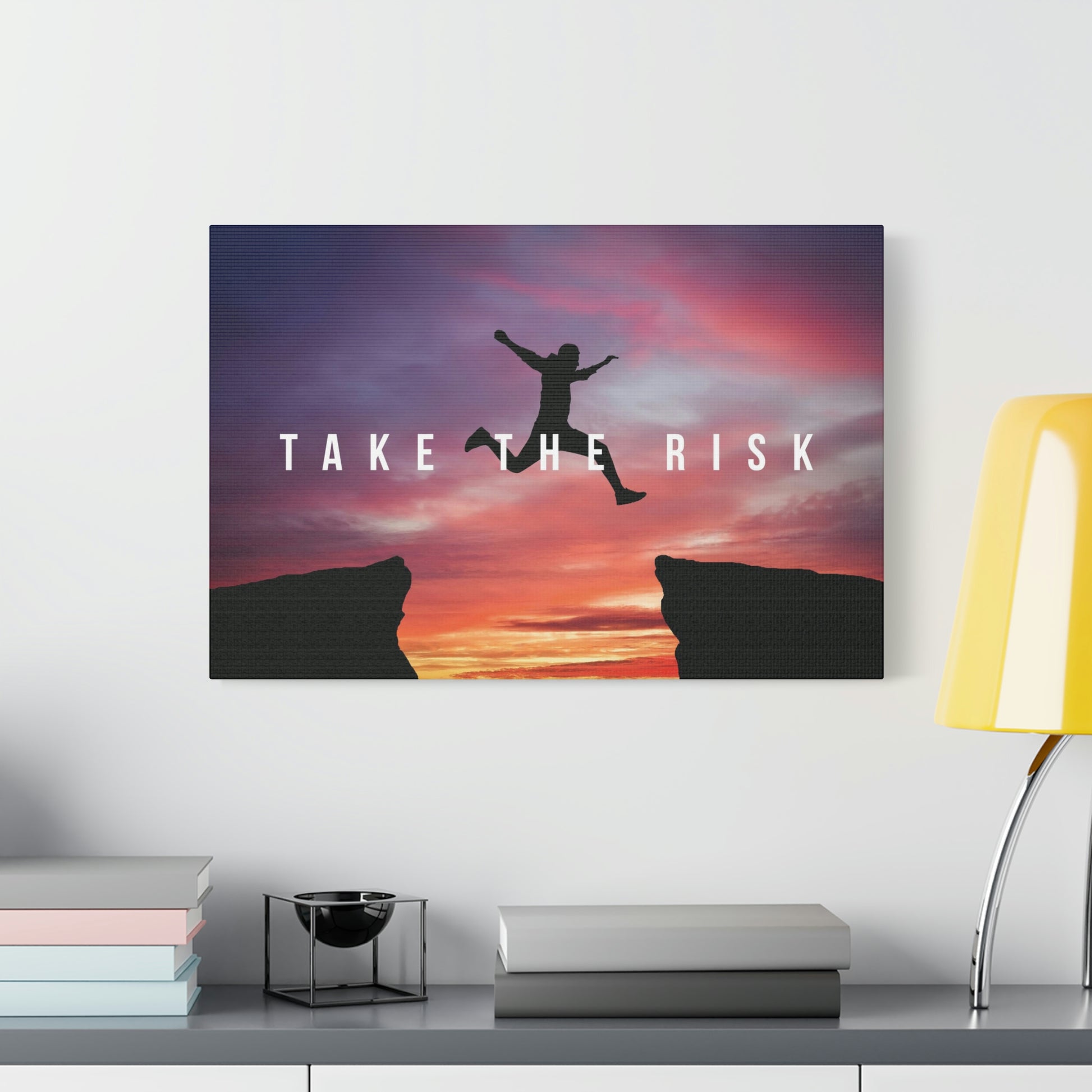Take The Risk | Canvas | Hustle House Prints