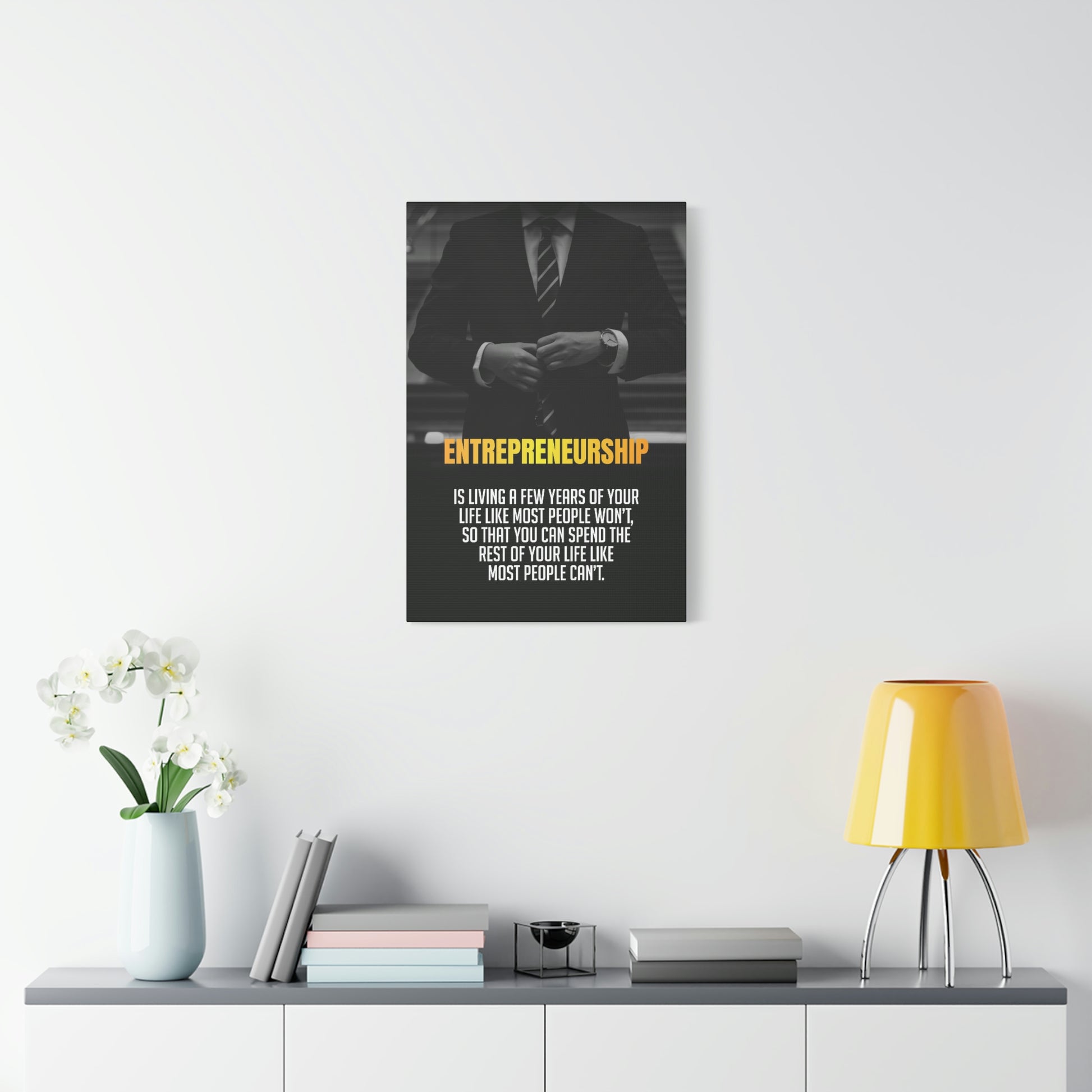 Entrepreneurship | Canvas | Hustle House Prints
