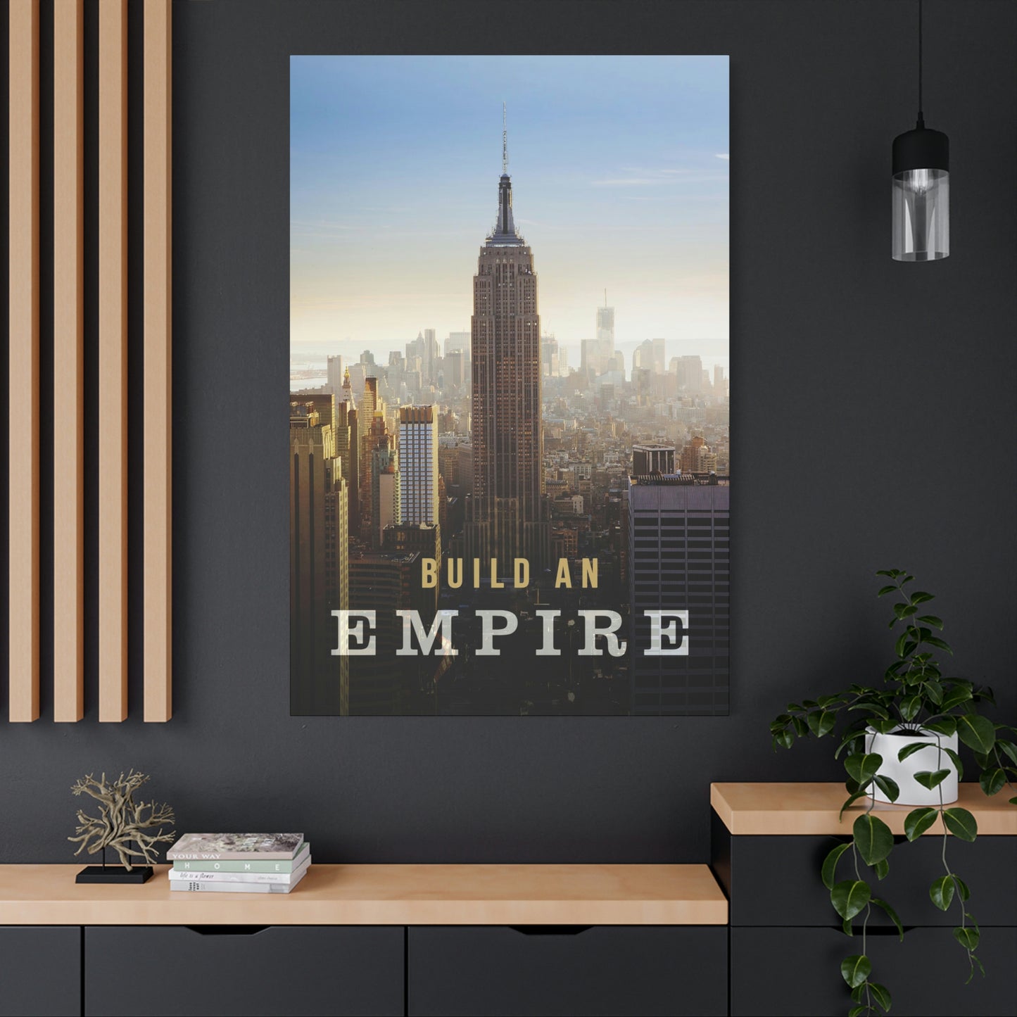 Build An Empire | Canvas | Hustle House Prints