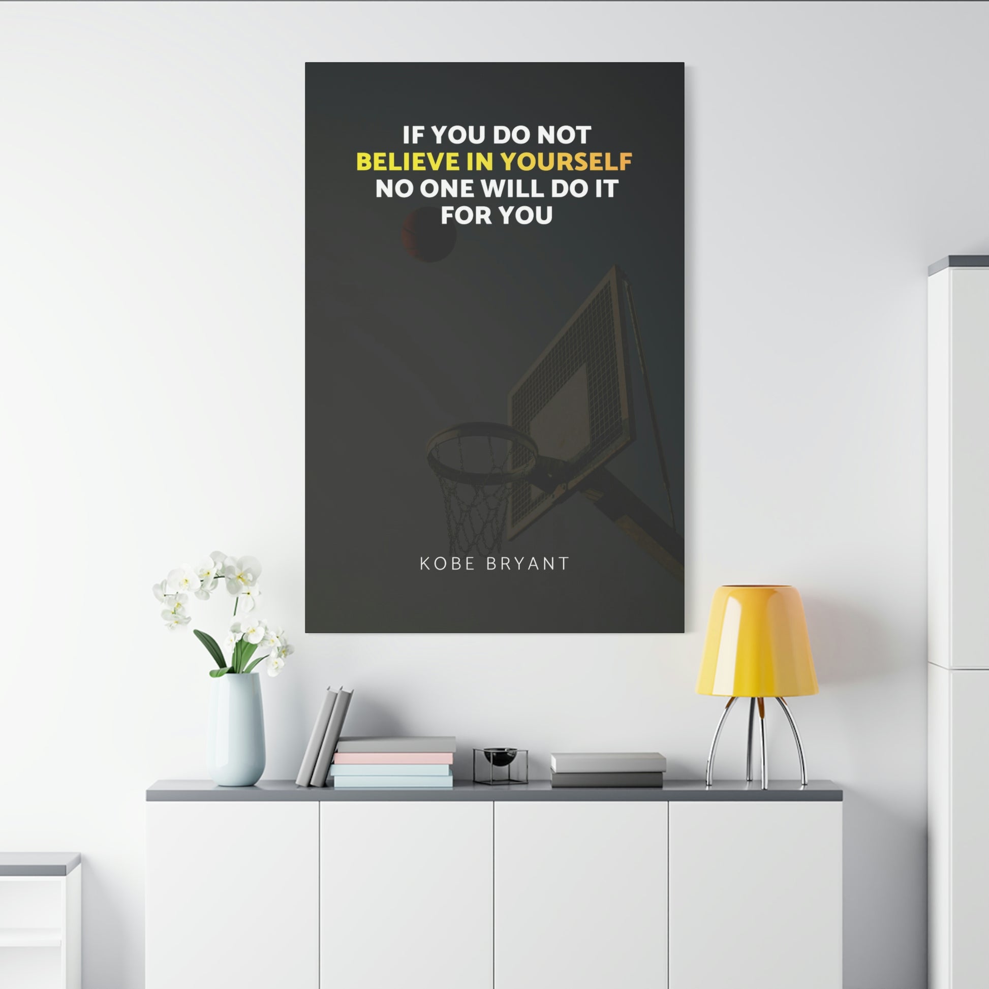 Believe In Yourself | Canvas | Hustle House Prints