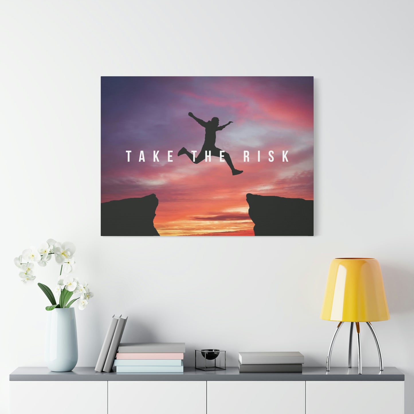 Take The Risk | Canvas | Hustle House Prints