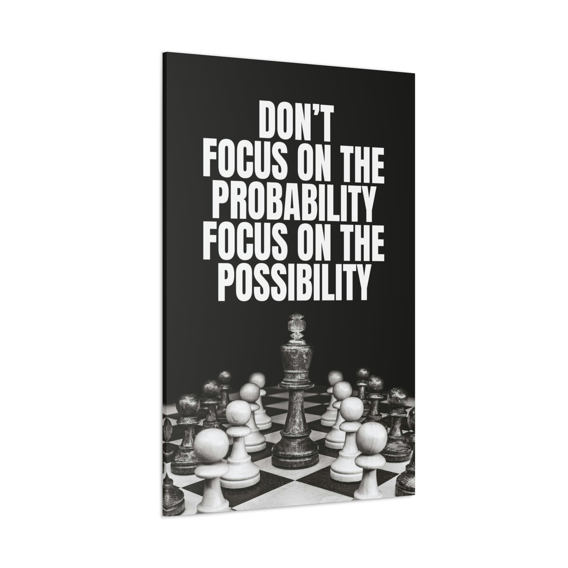 Focus On The Possibility | Canvas | Hustle House Prints