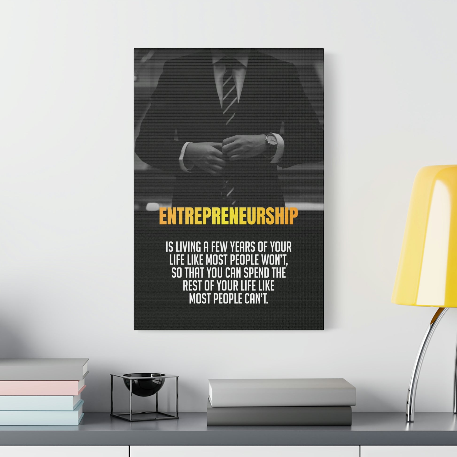 Entrepreneurship | Canvas | Hustle House Prints