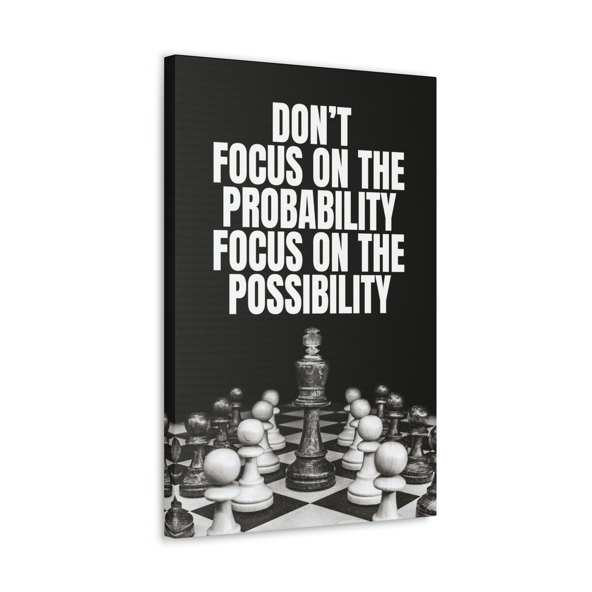 Focus On The Possibility | Canvas | Hustle House Prints