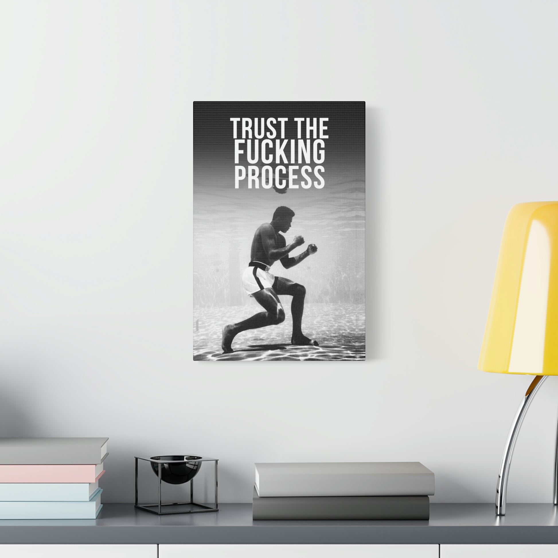 Trust The Fu**ing Process | Canvas | Hustle House Prints