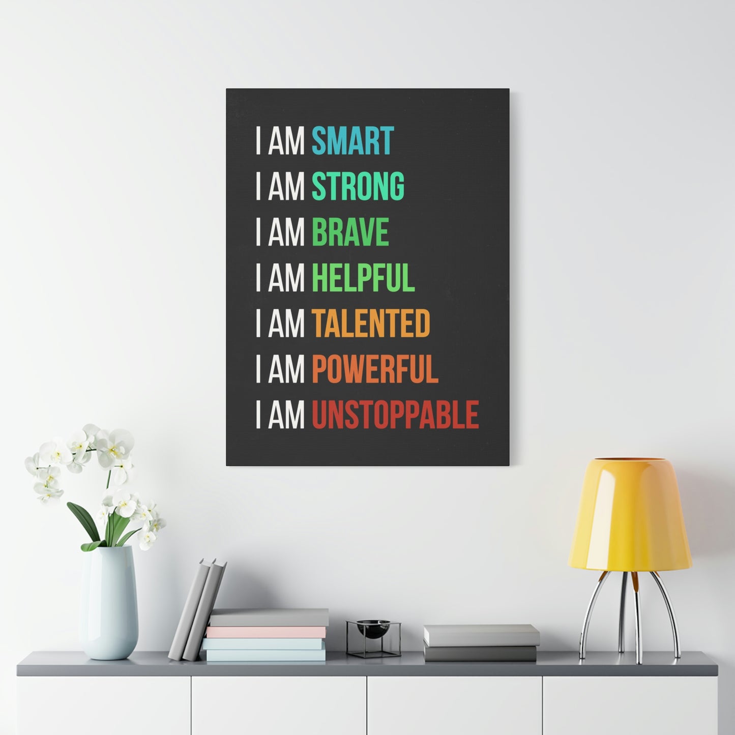 I Am Strong | Canvas | Hustle House Prints