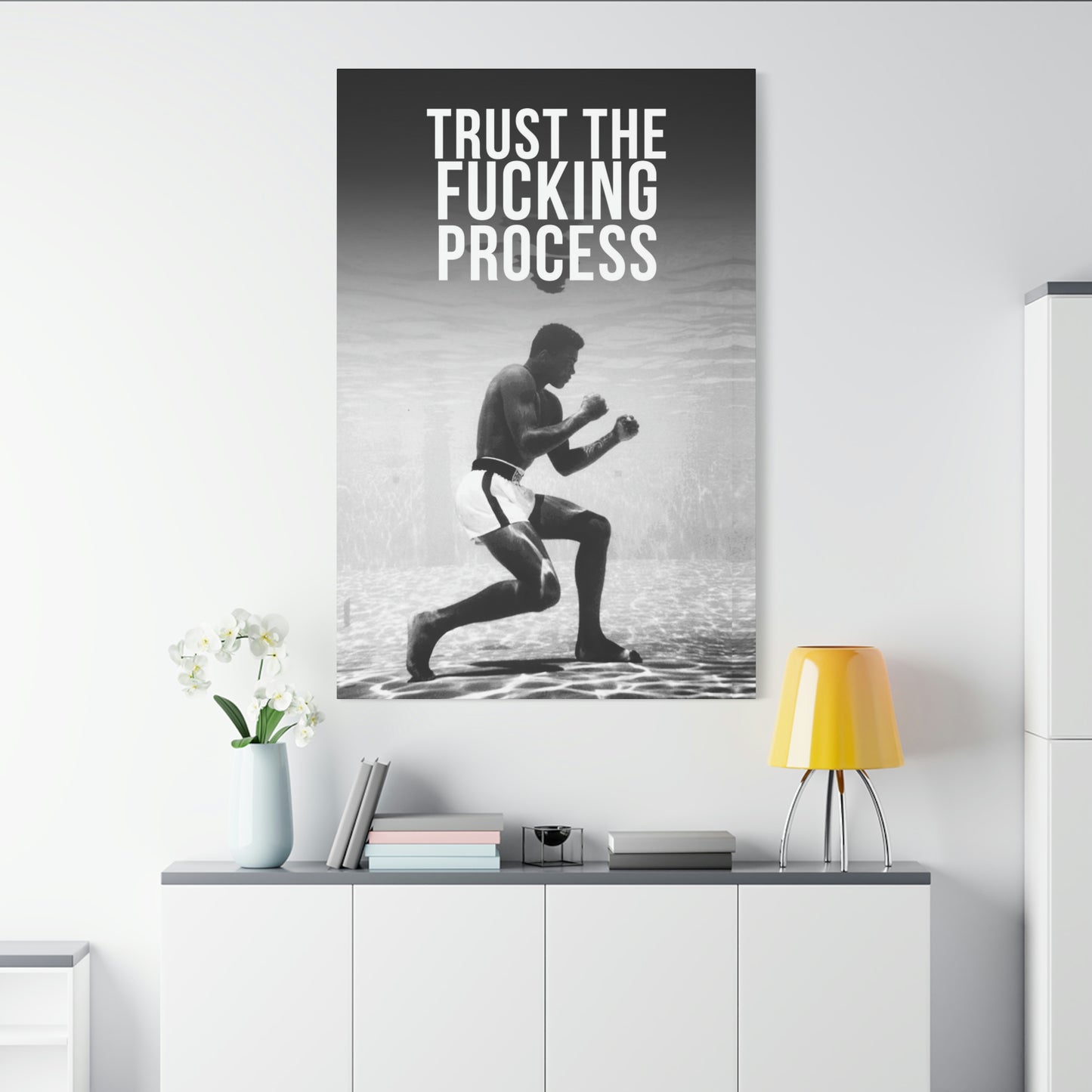 Trust The Fu**ing Process | Canvas | Hustle House Prints