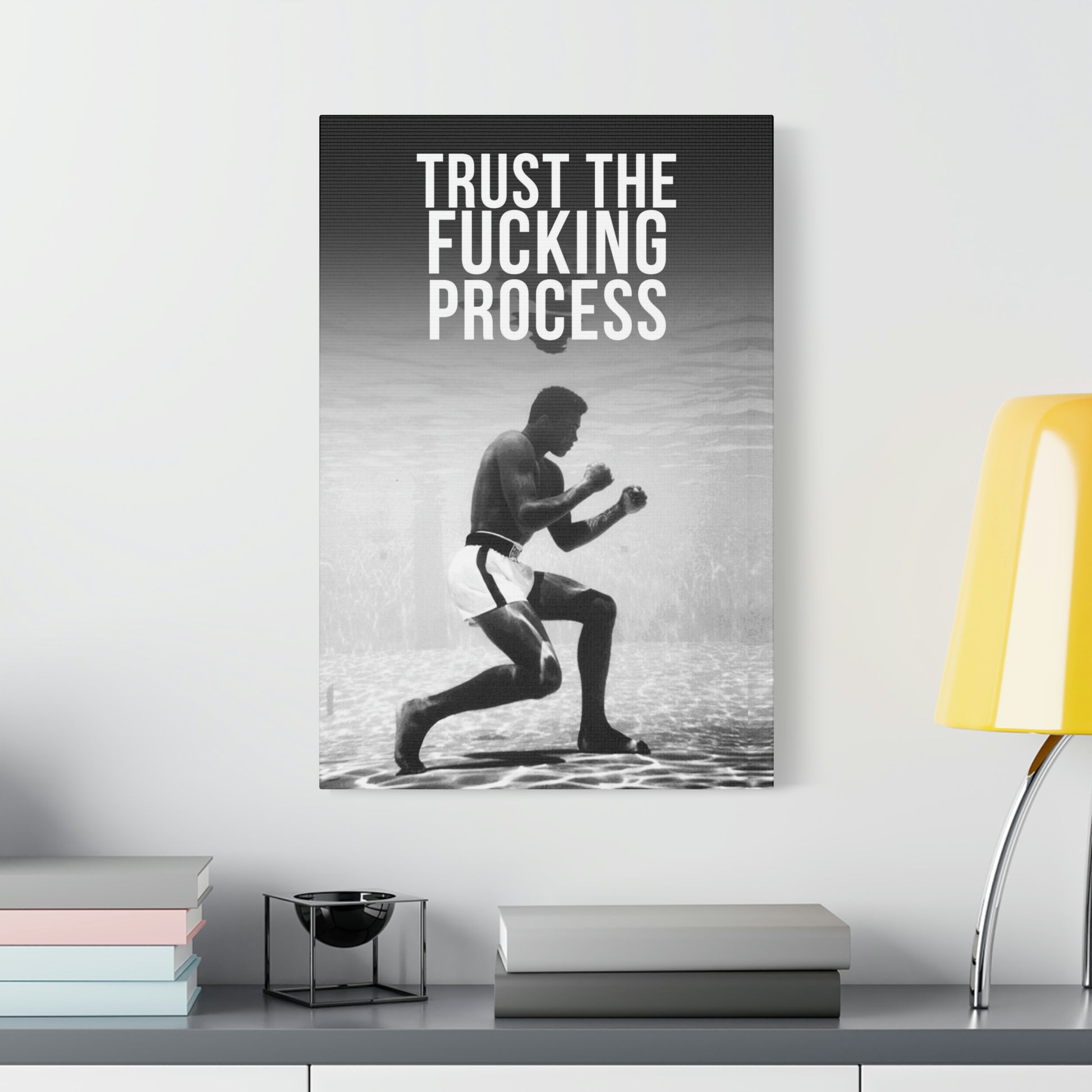 Trust The Fu**ing Process | Canvas | Hustle House Prints