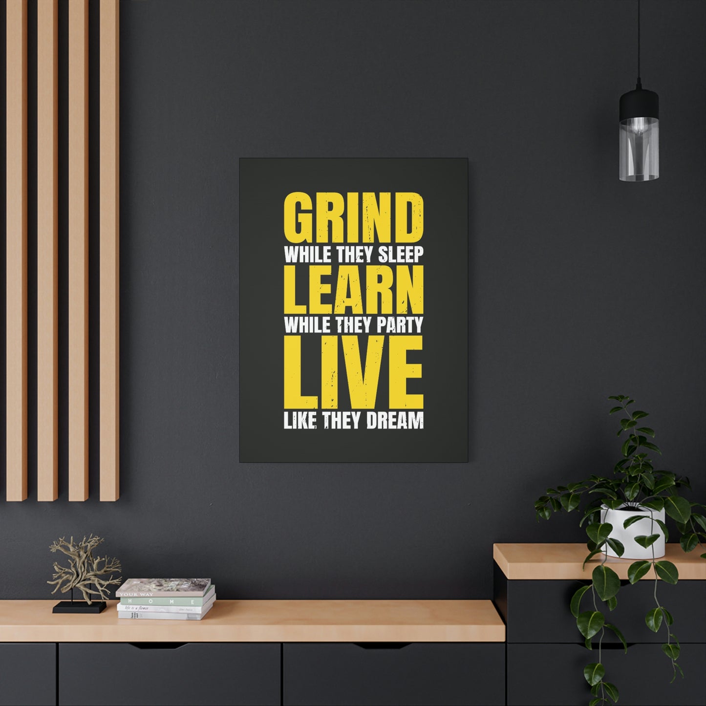 Live Like They Dream | Canvas | Hustle House Prints