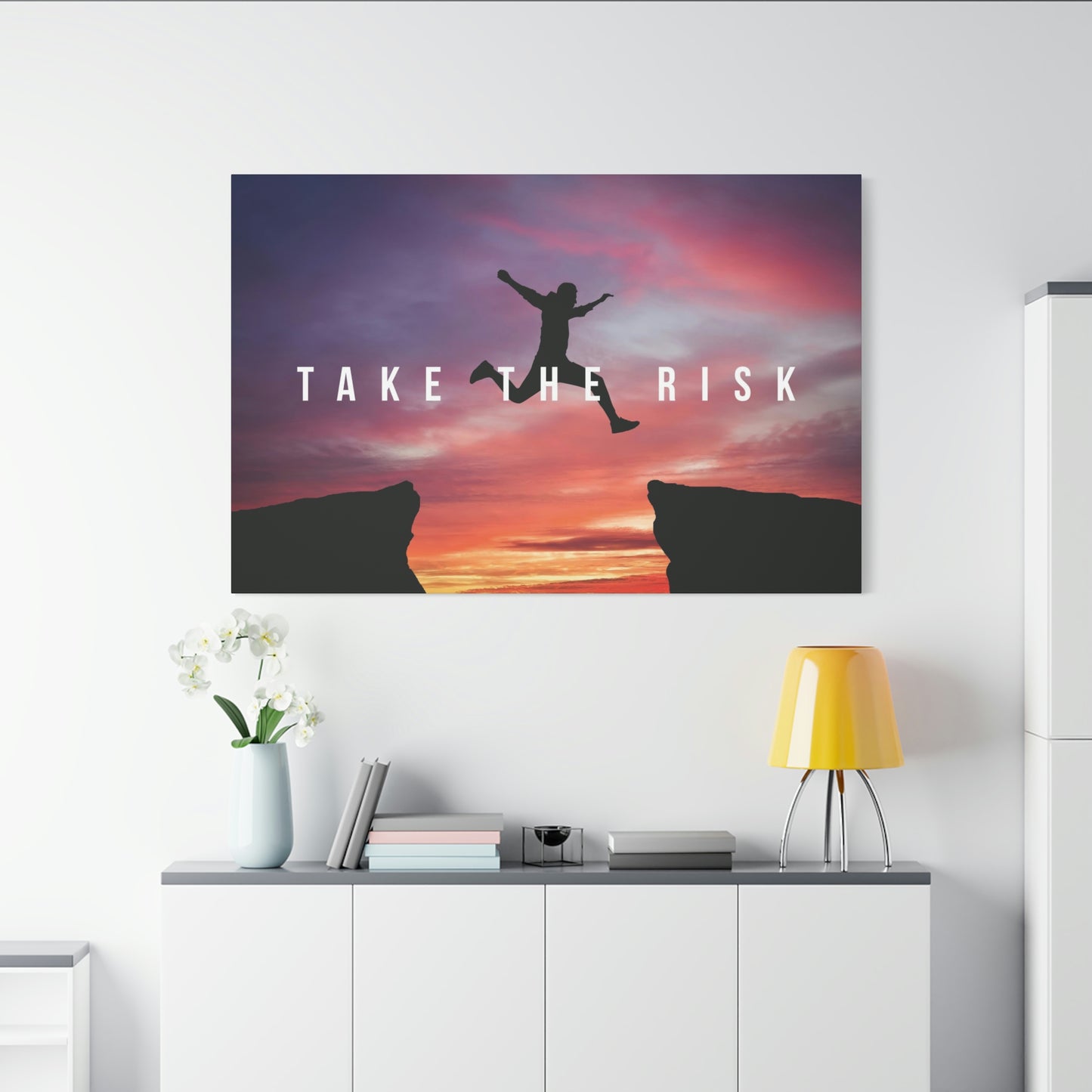 Take The Risk | Canvas | Hustle House Prints
