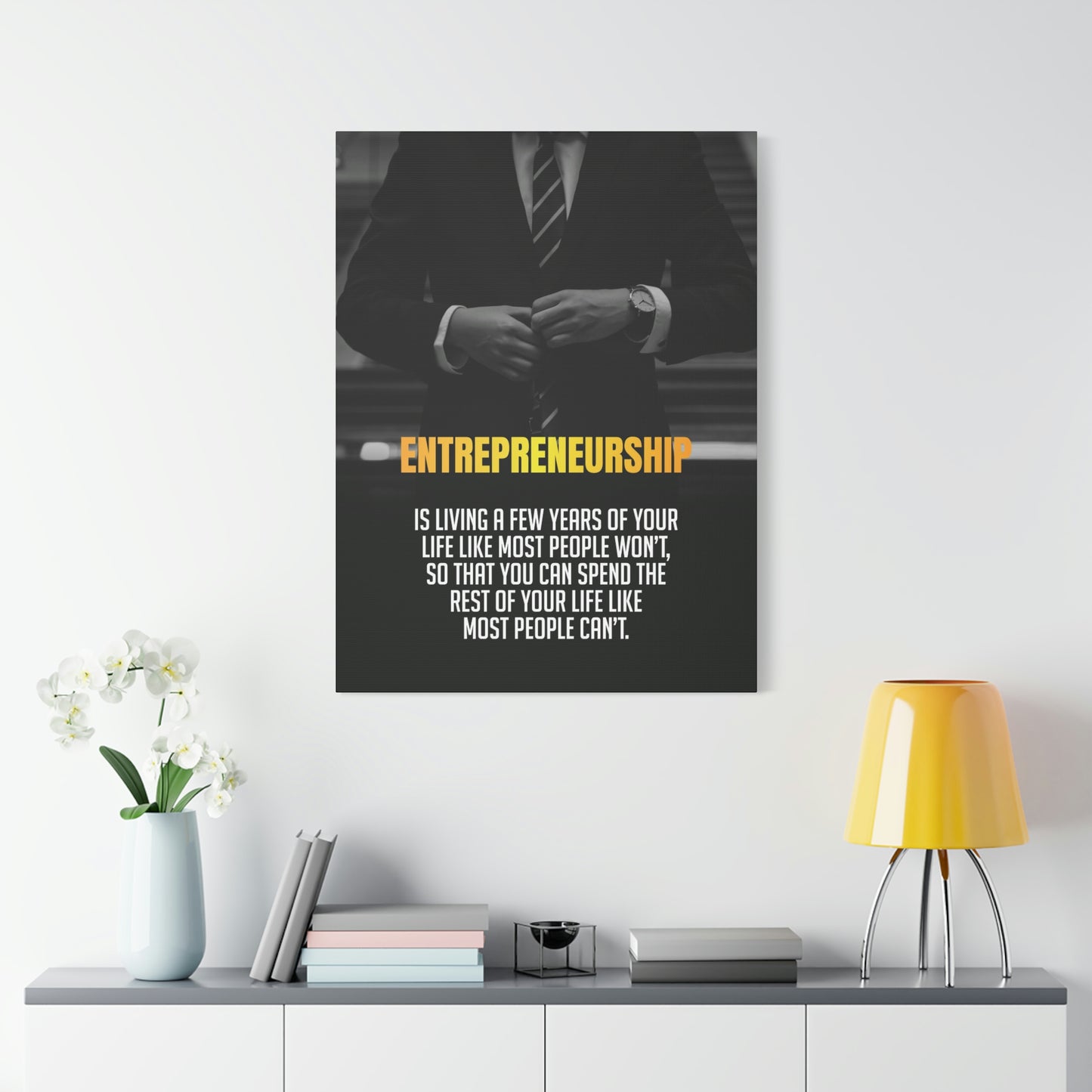 Entrepreneurship | Canvas | Hustle House Prints