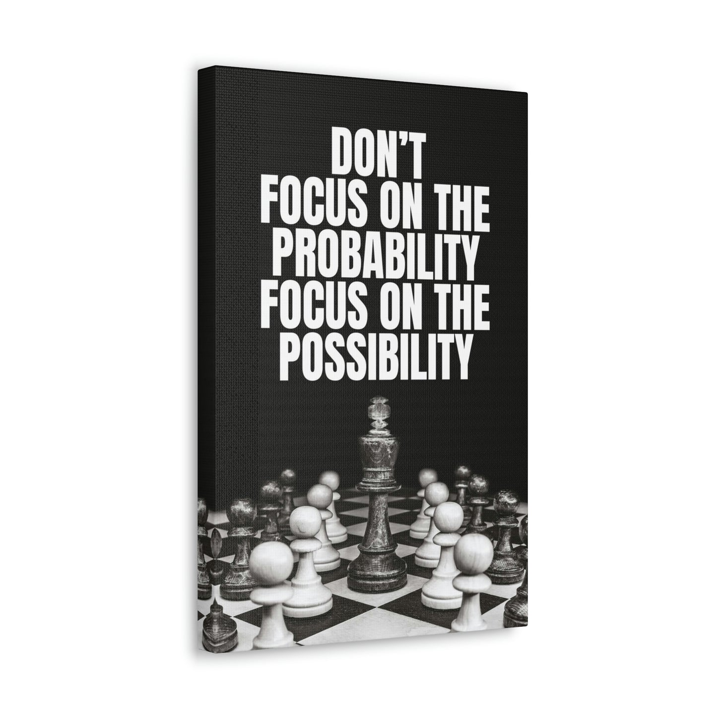 Focus On The Possibility | Canvas | Hustle House Prints