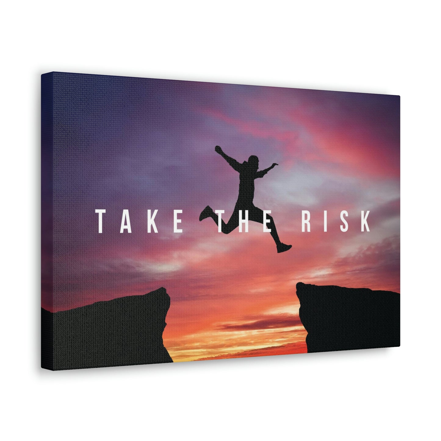 Take The Risk | Canvas | Hustle House Prints
