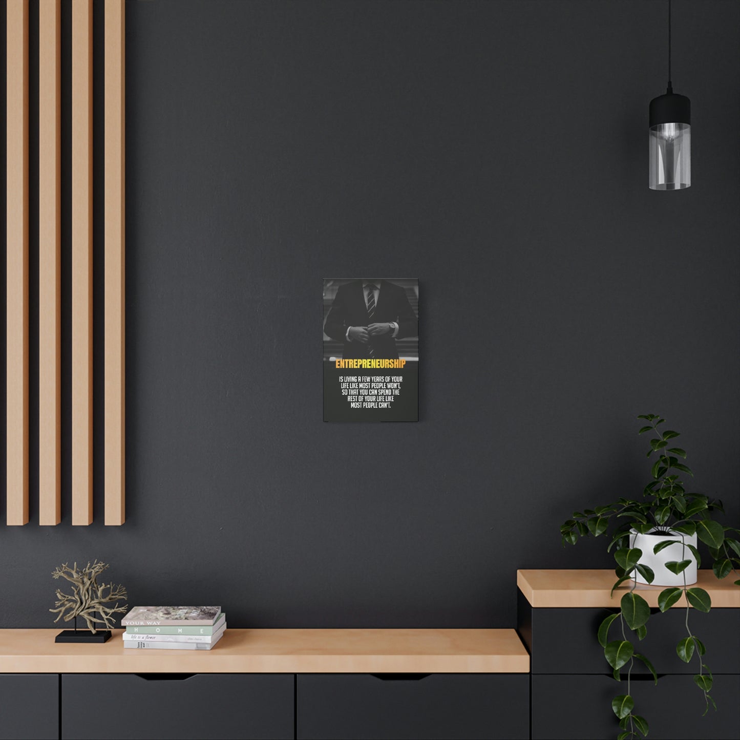 Entrepreneurship | Canvas | Hustle House Prints