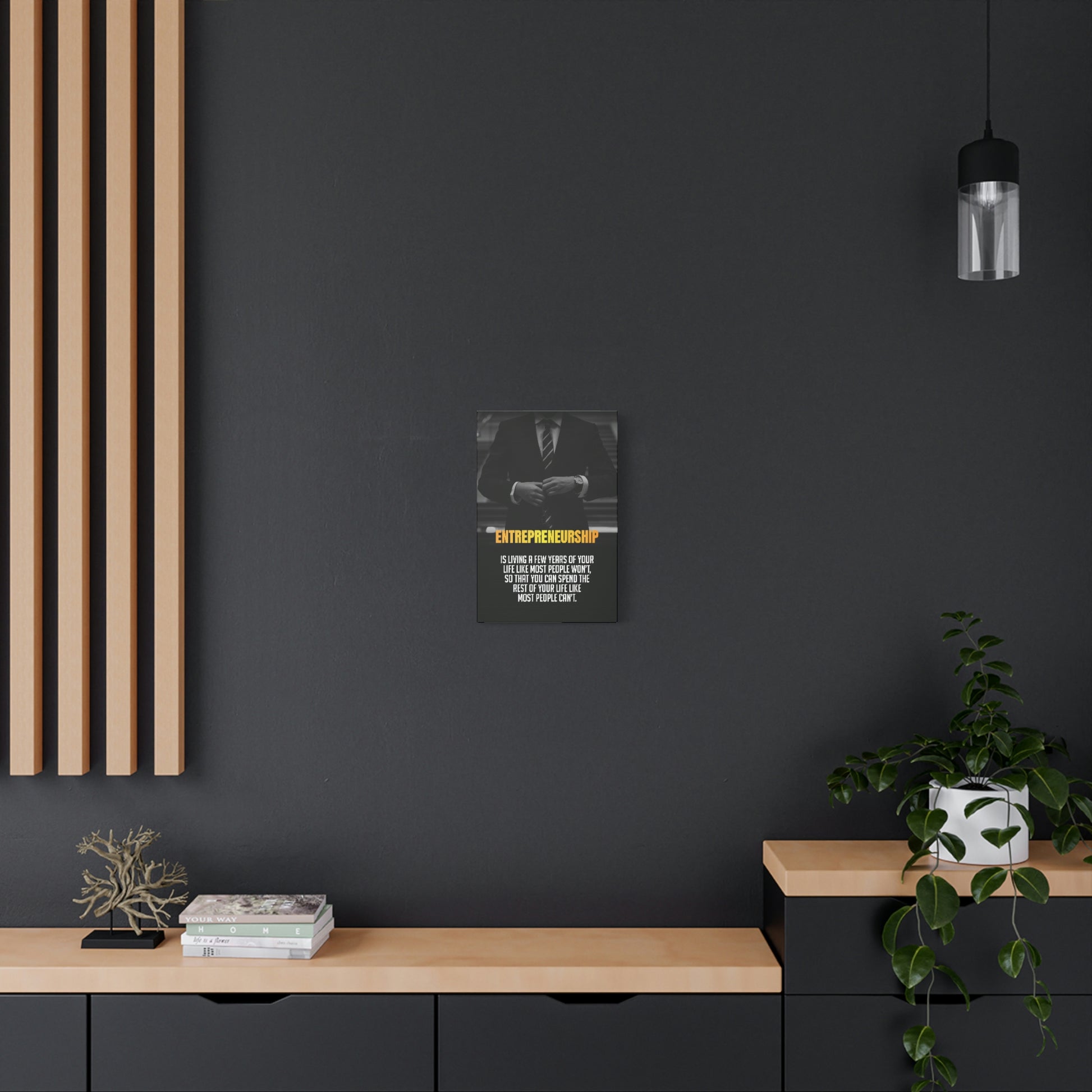 Entrepreneurship | Canvas | Hustle House Prints