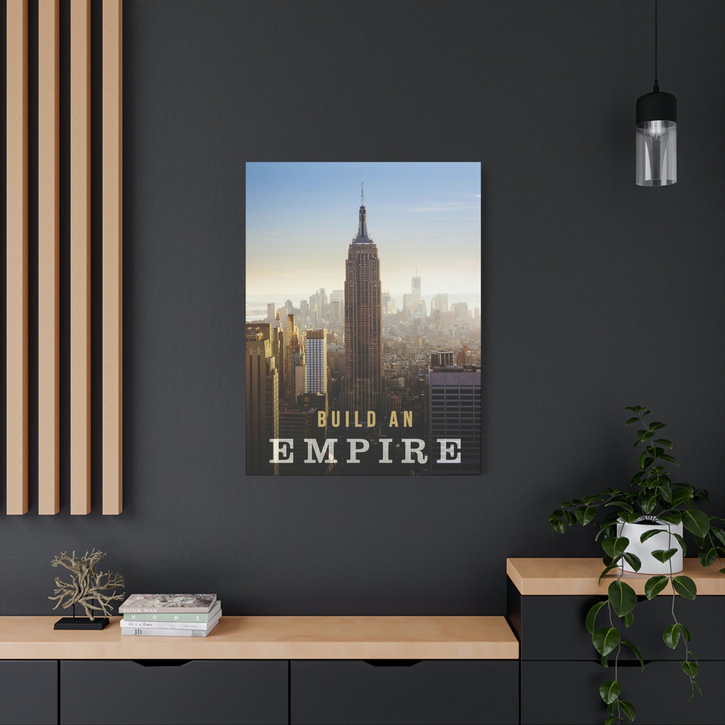 Build An Empire | Canvas | Hustle House Prints