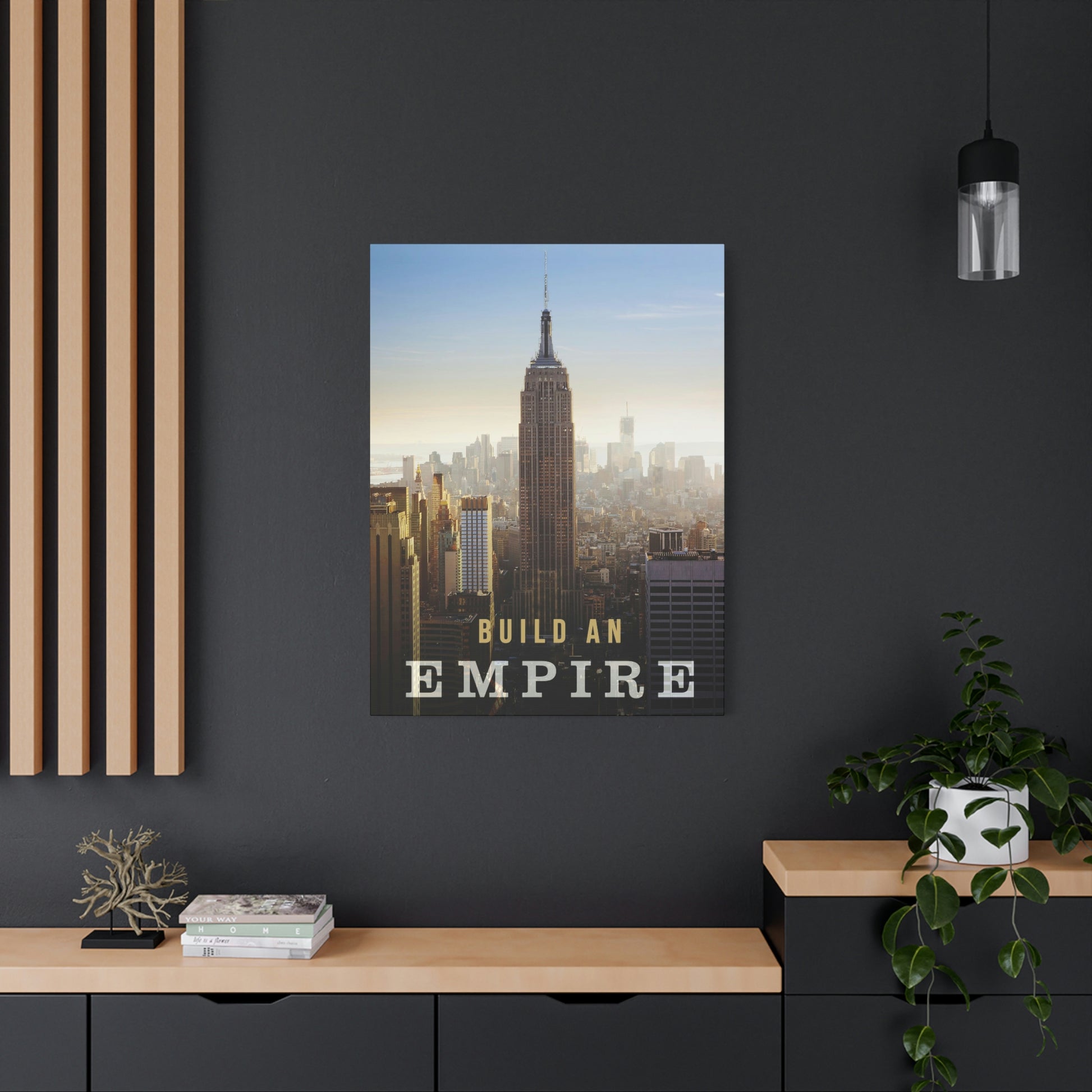 Build An Empire | Canvas | Hustle House Prints