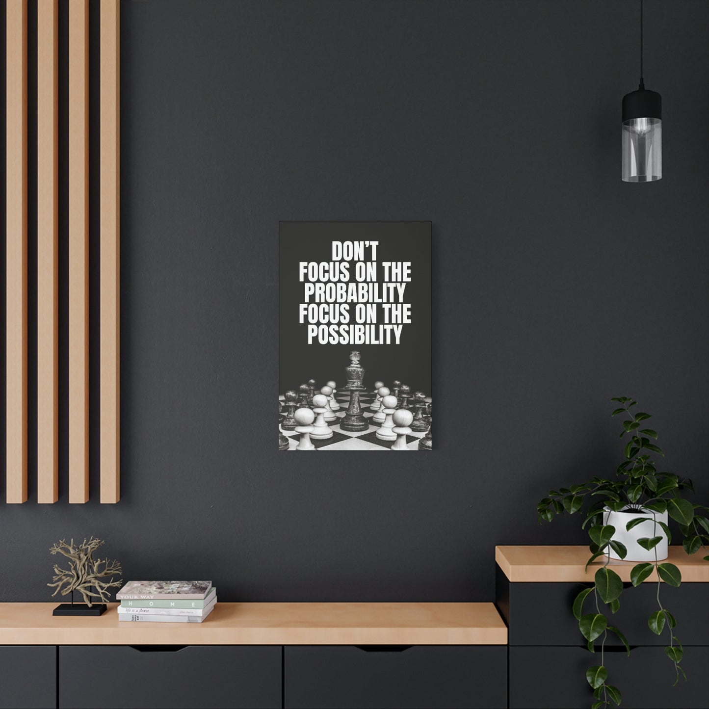 Focus On The Possibility | Canvas | Hustle House Prints