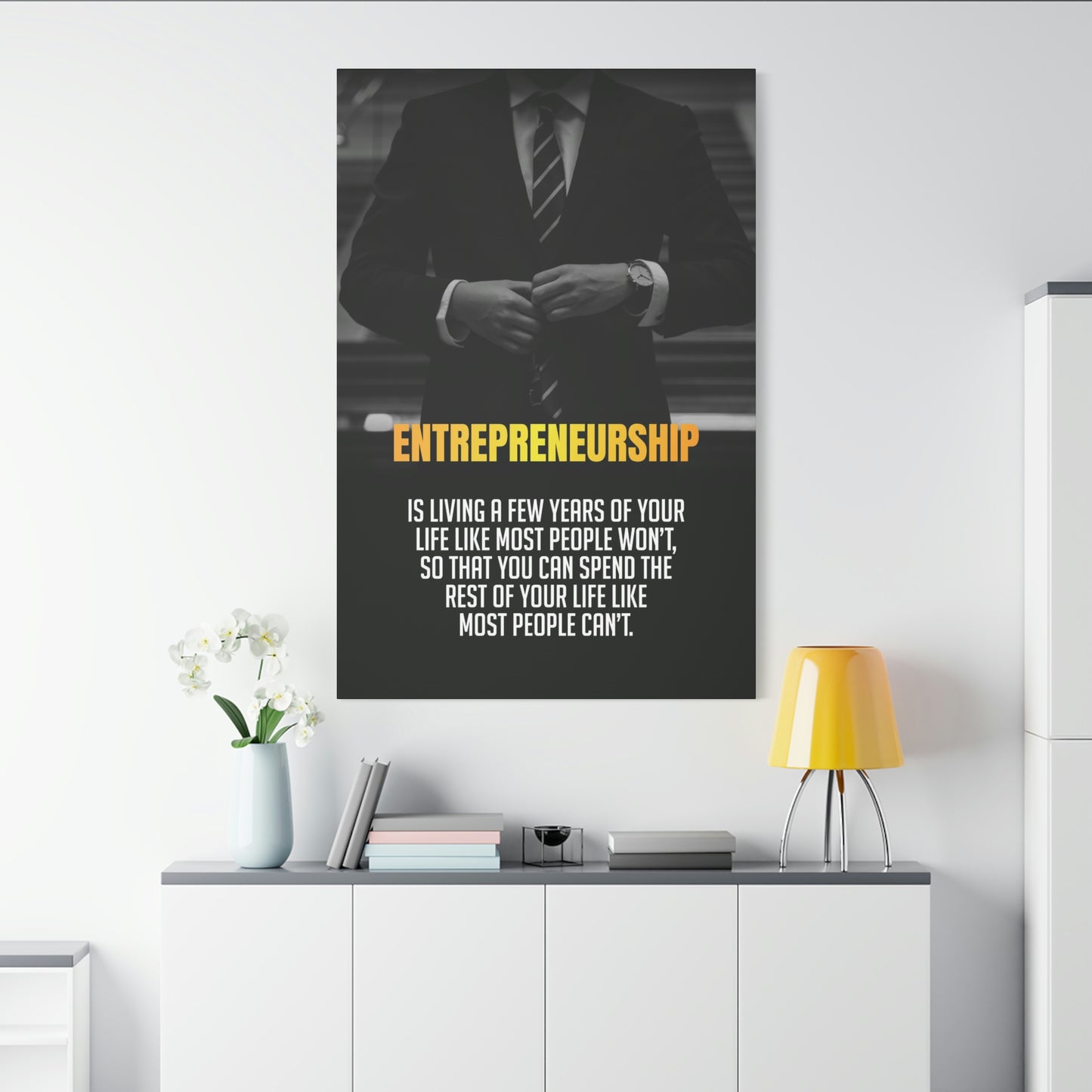 Entrepreneurship | Canvas | Hustle House Prints