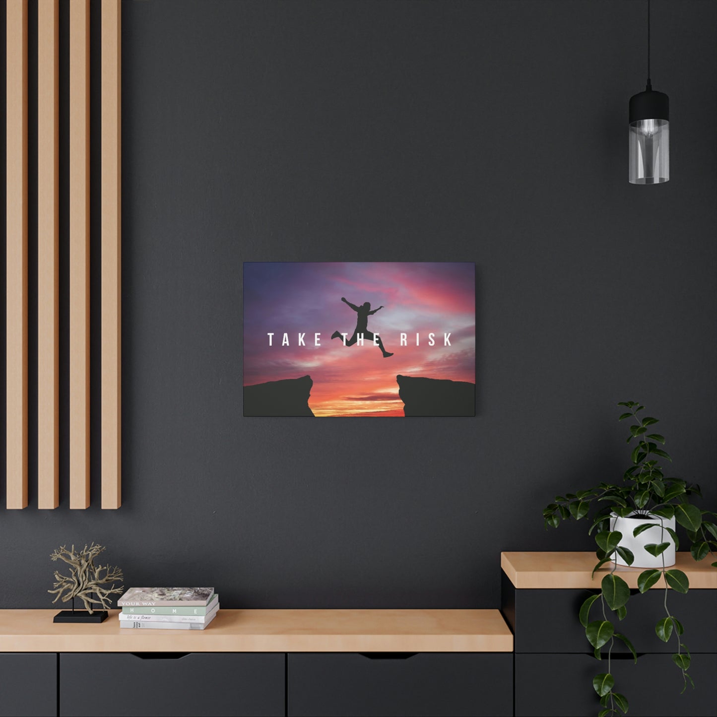 Take The Risk | Canvas | Hustle House Prints