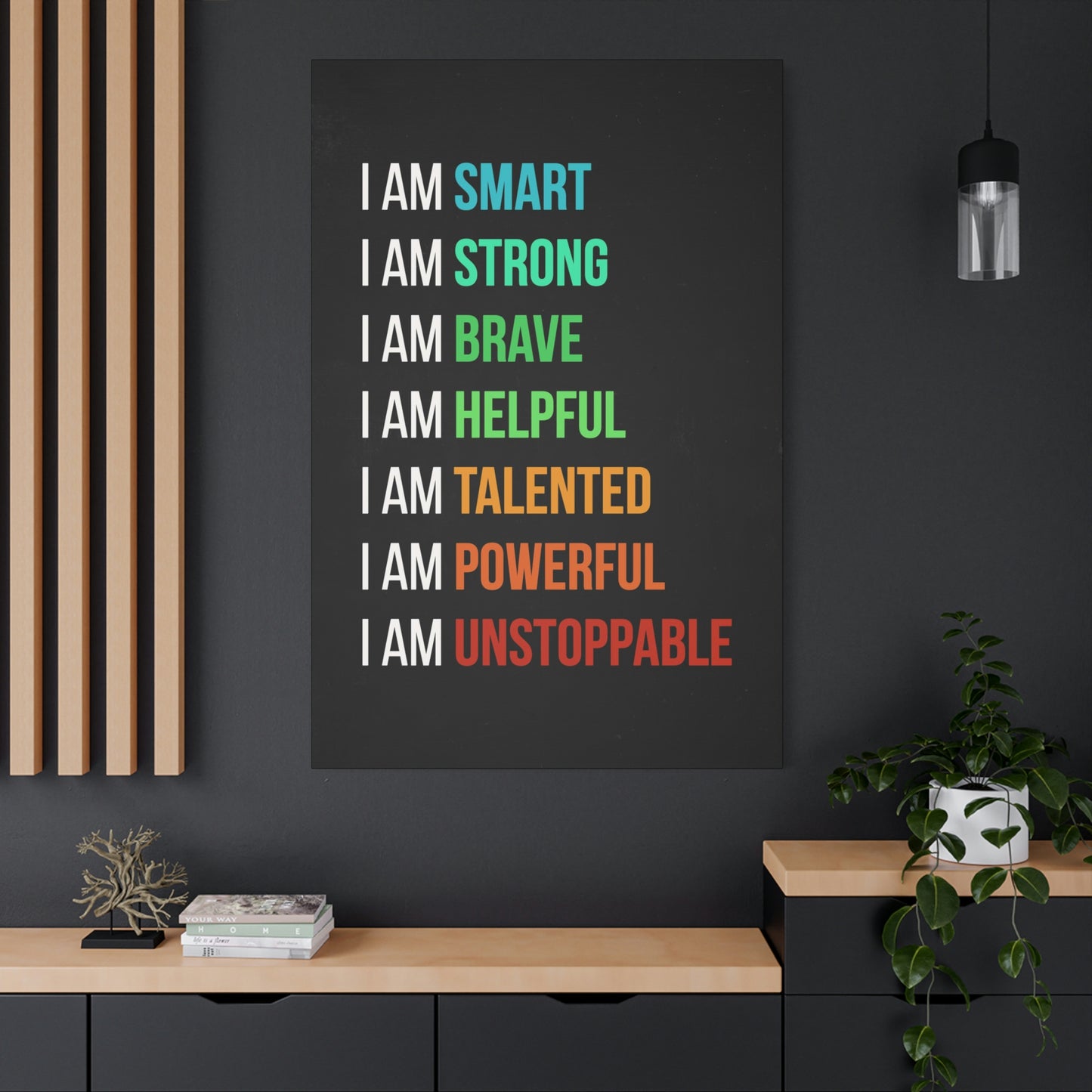 I Am Strong | Canvas | Hustle House Prints