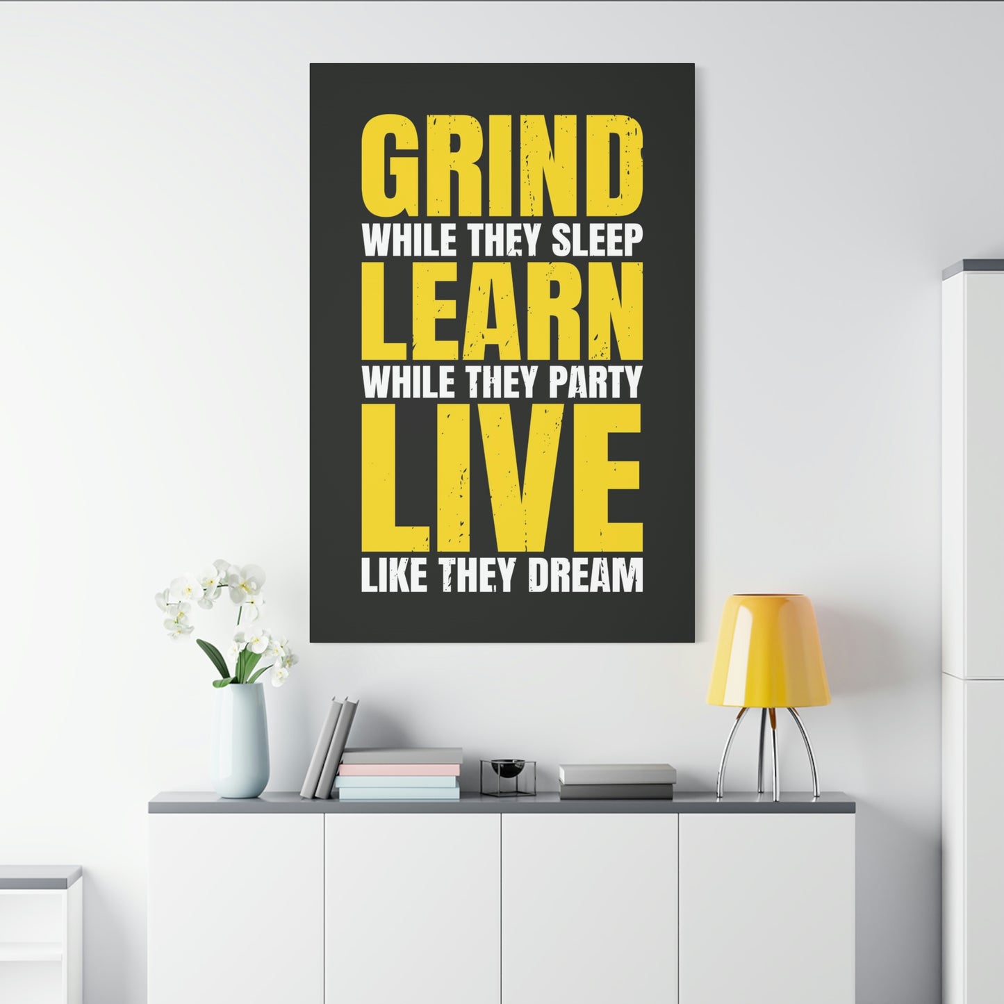 Live Like They Dream | Canvas | Hustle House Prints