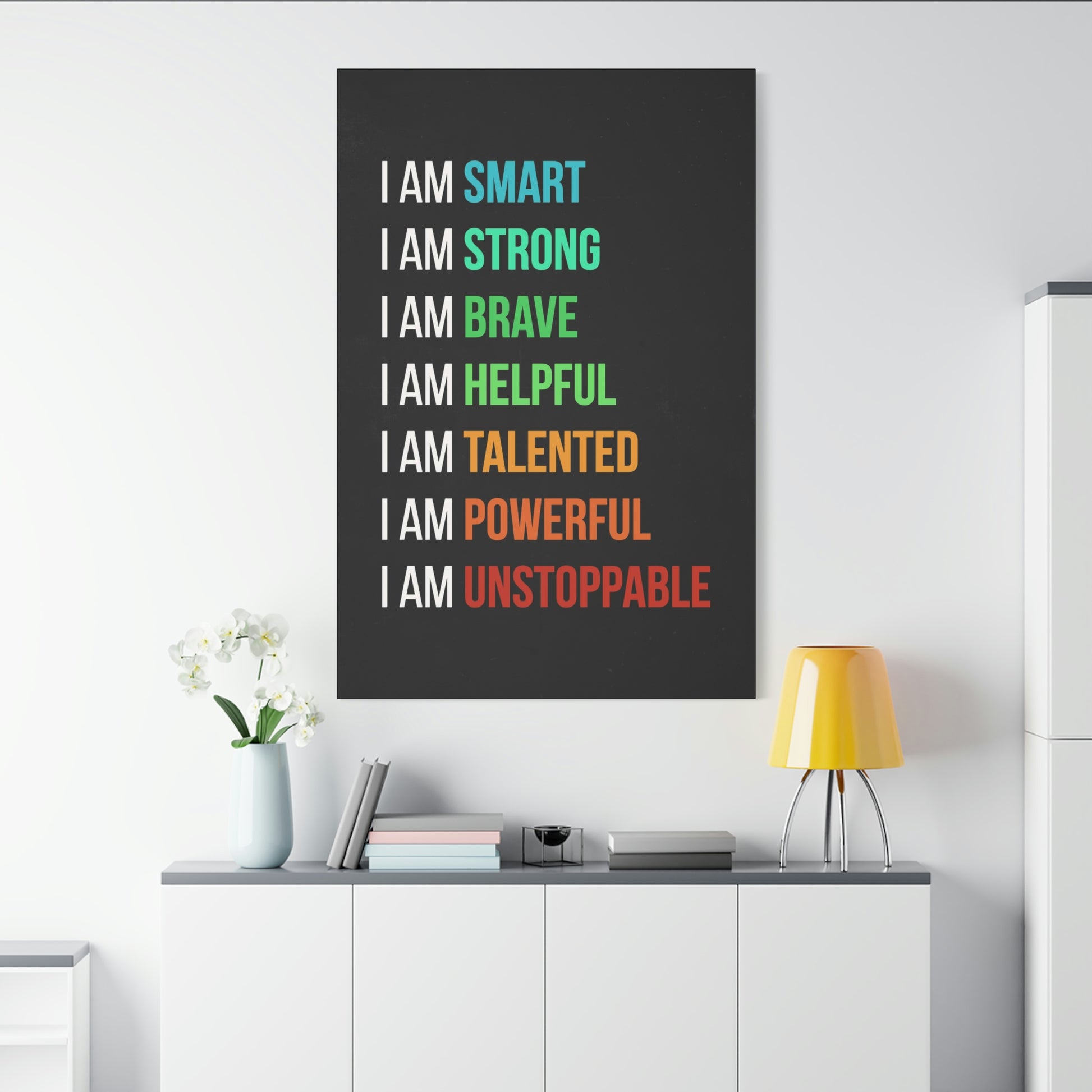 I Am Strong | Canvas | Hustle House Prints