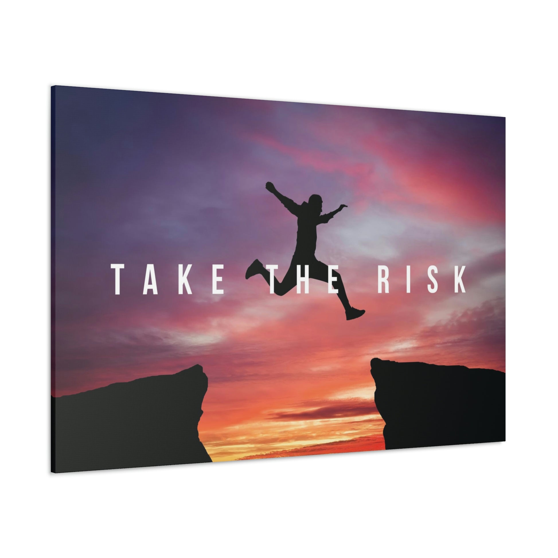 Take The Risk | Canvas | Hustle House Prints
