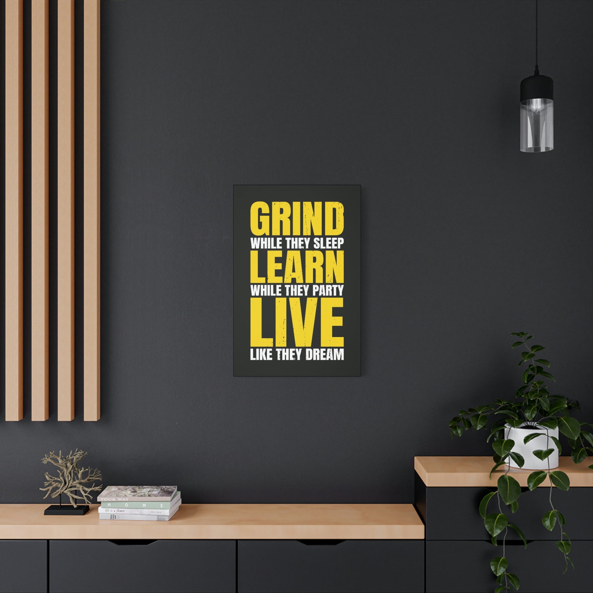 Live Like They Dream | Canvas | Hustle House Prints