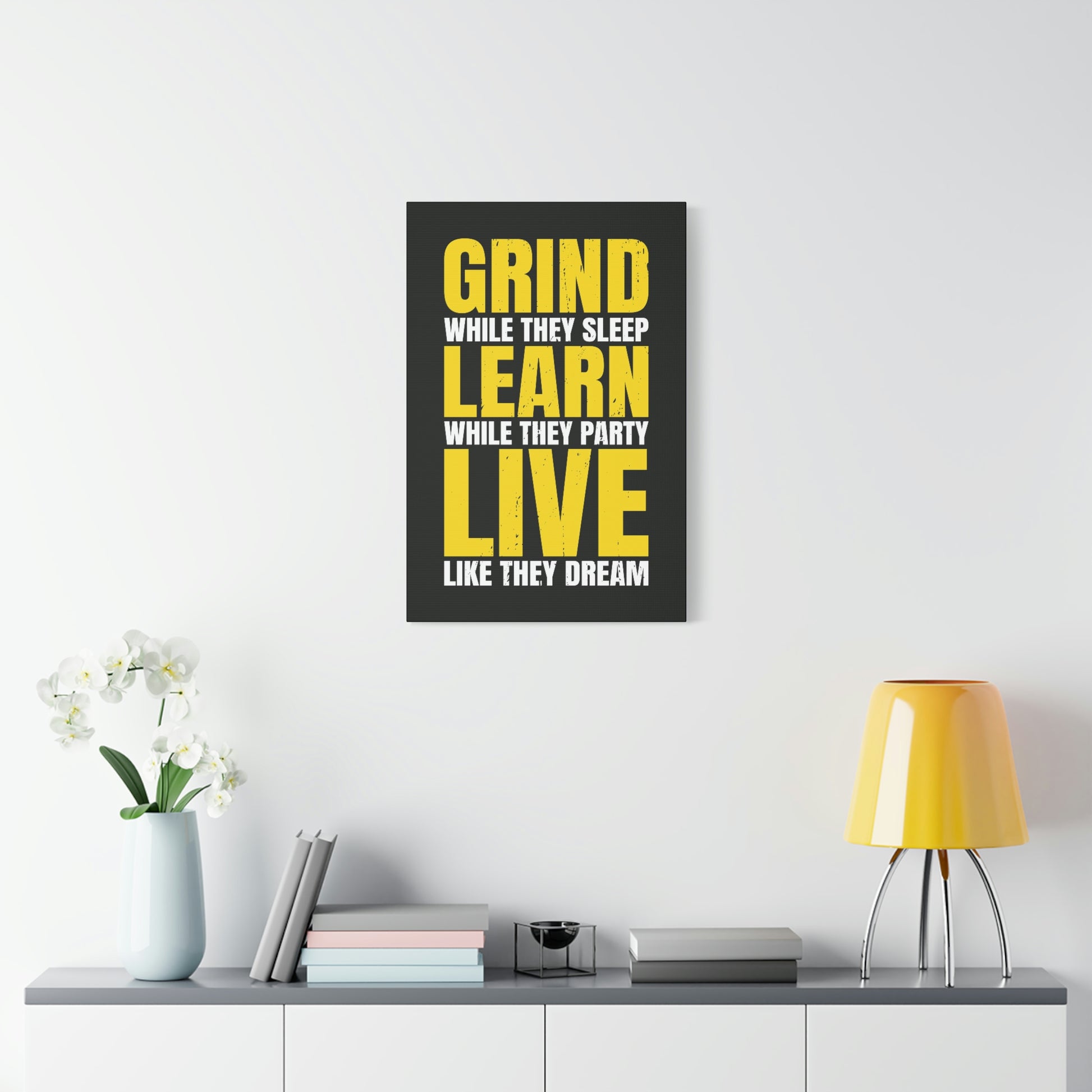 Live Like They Dream | Canvas | Hustle House Prints