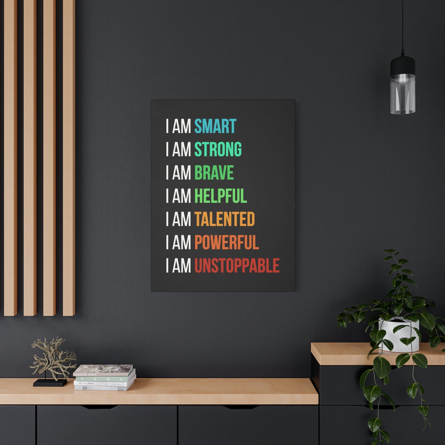 I Am Strong | Canvas | Hustle House Prints