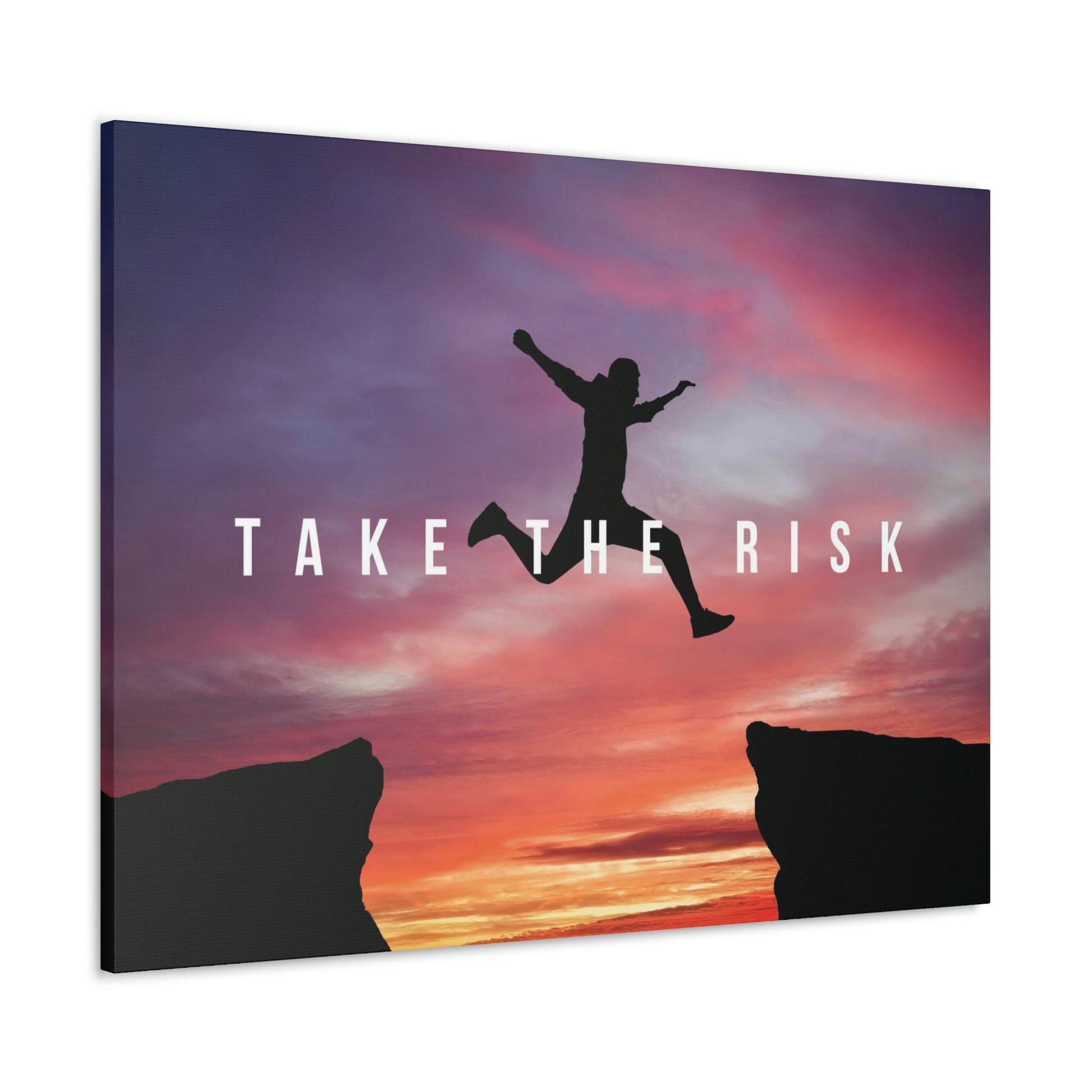 Take The Risk | Canvas | Hustle House Prints