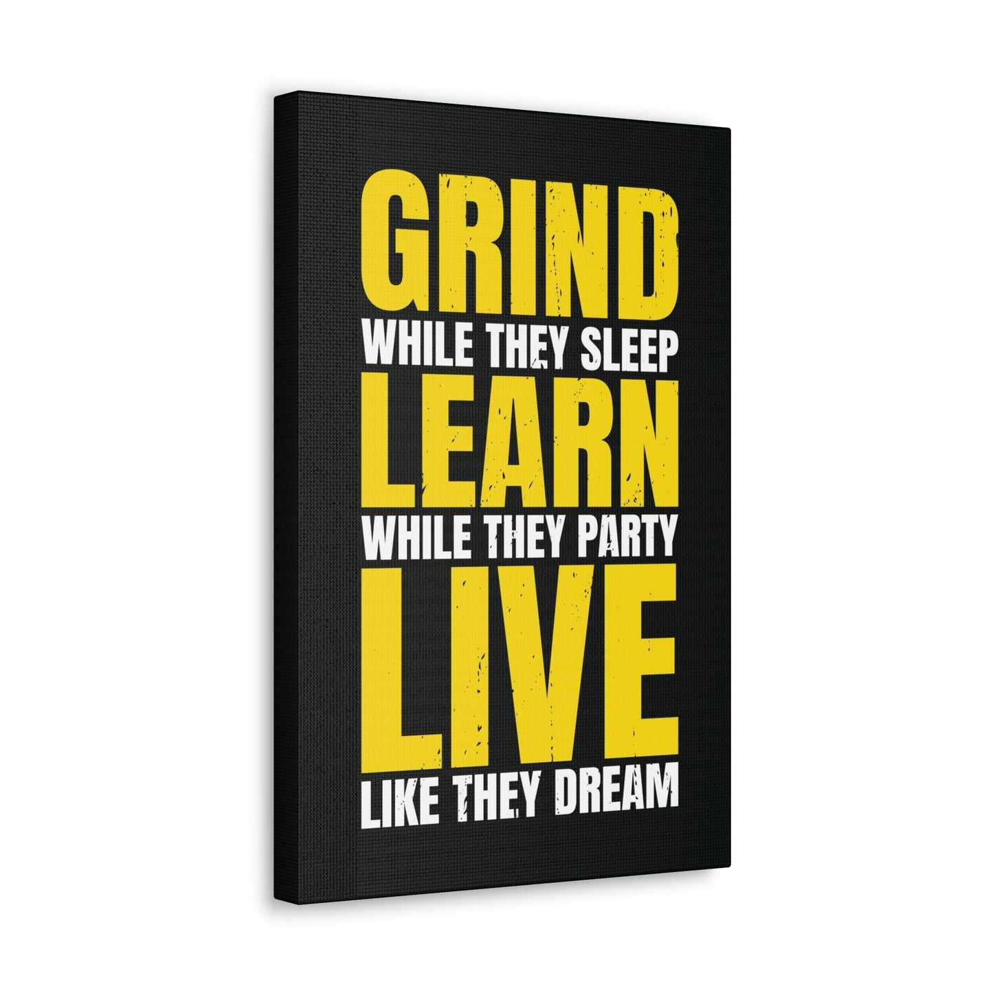 Live Like They Dream | Canvas | Hustle House Prints