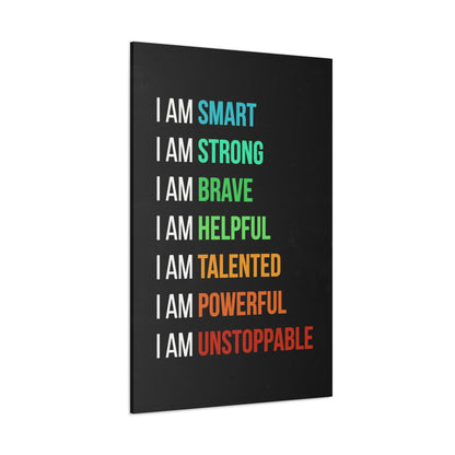 I Am Strong | Canvas | Hustle House Prints